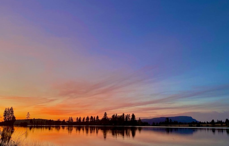 Morgan Lake Sunset