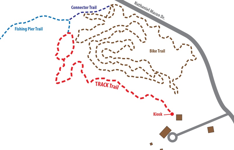 Buck Spring Park - Trail Map