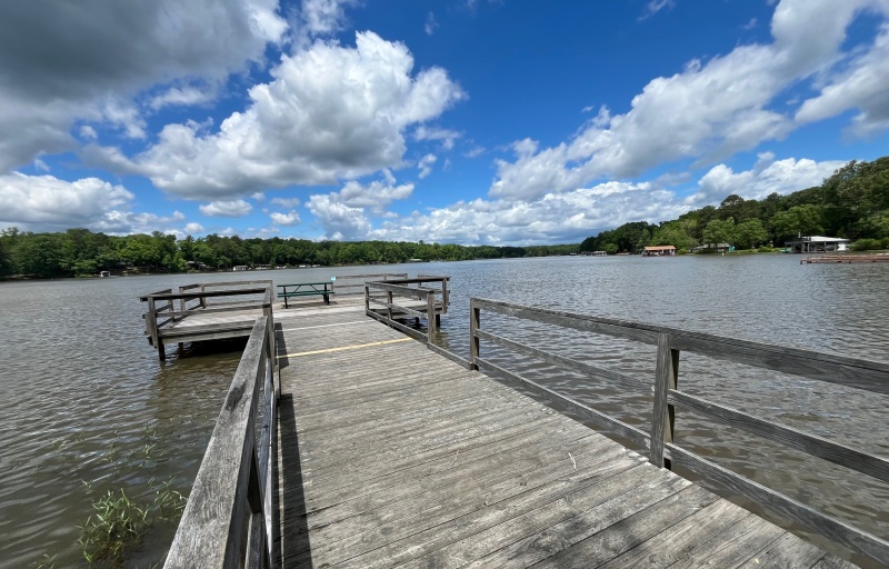 View from the Fishing Pier on Lake Gaston