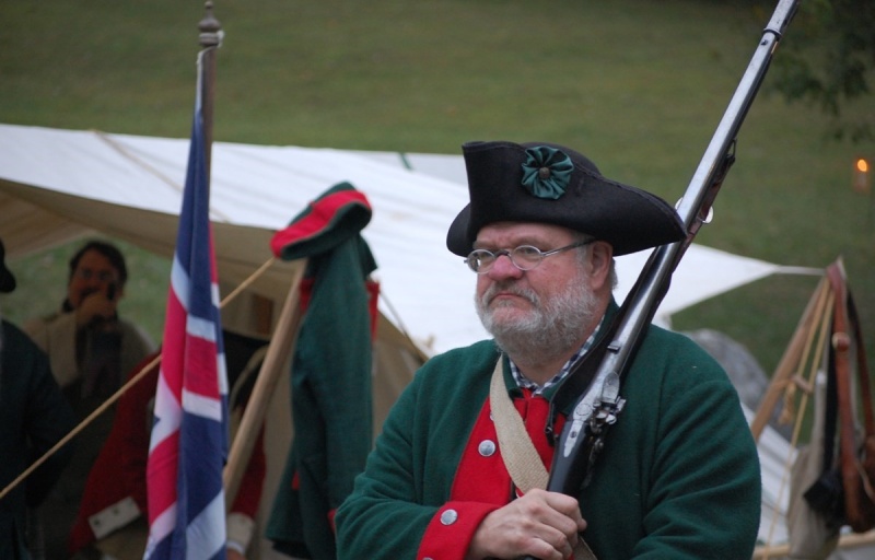 Overmountain Man in uniform